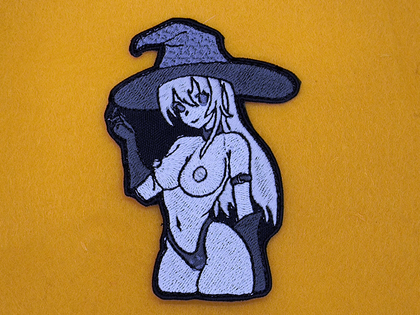 Nude witch Halloween 2023