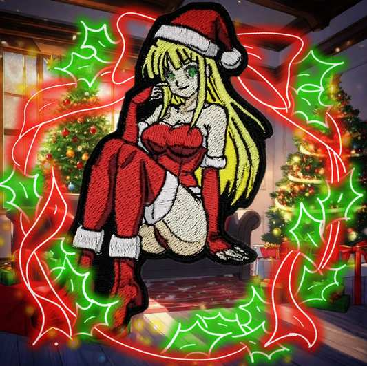 90s  Christmas waifu 2023