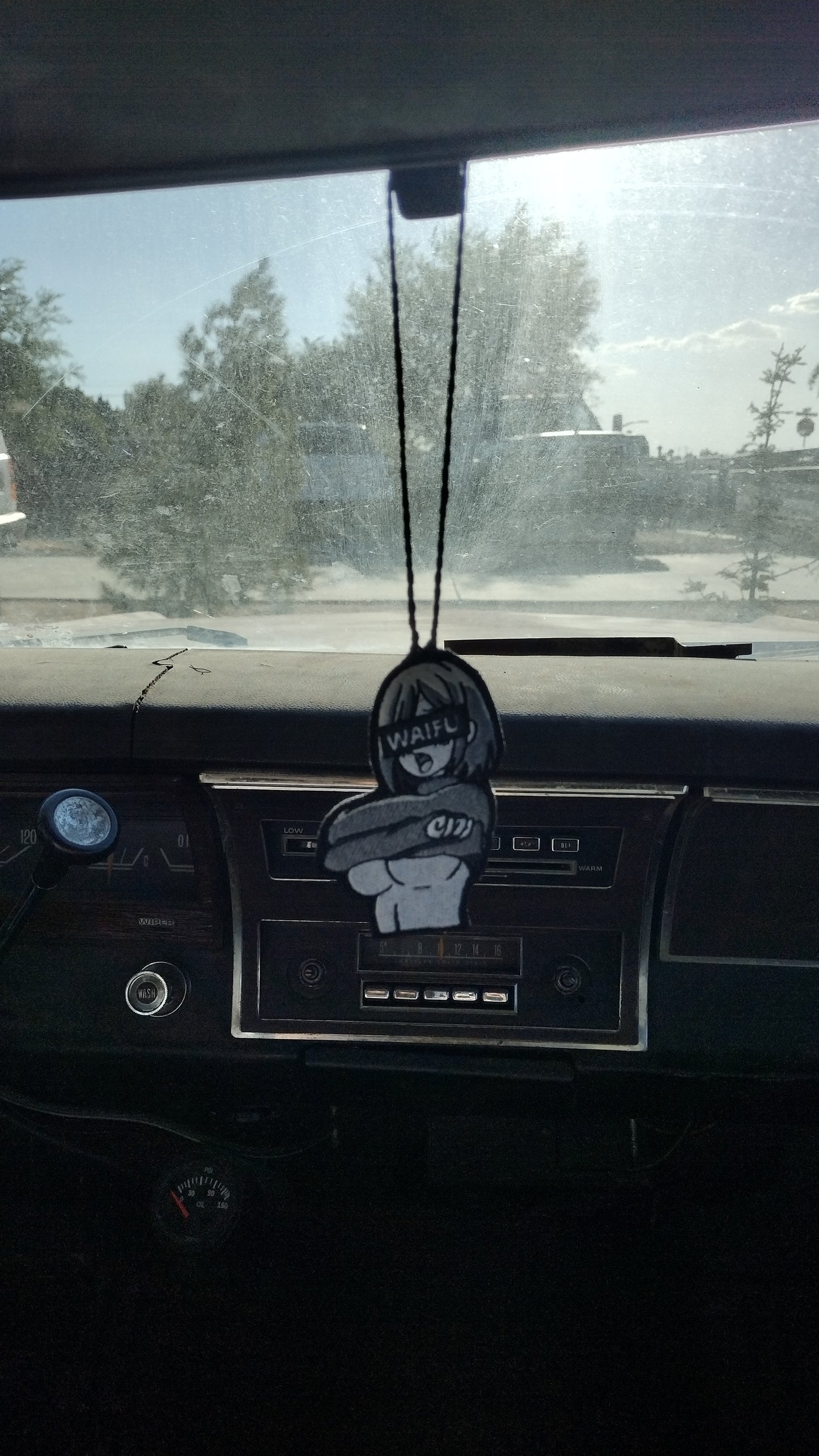 Waifu lewd embroidered patch.