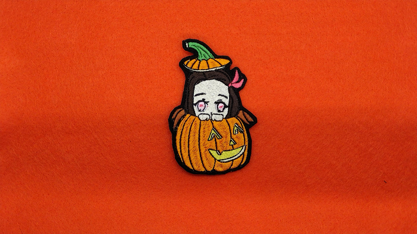Nezuko pumpkin 2021