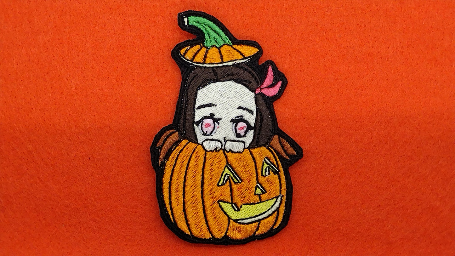 Nezuko pumpkin 2021