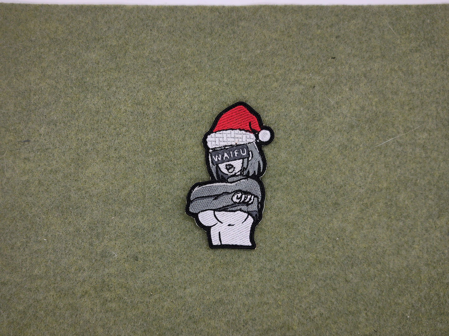 Under boob Christmas waifu