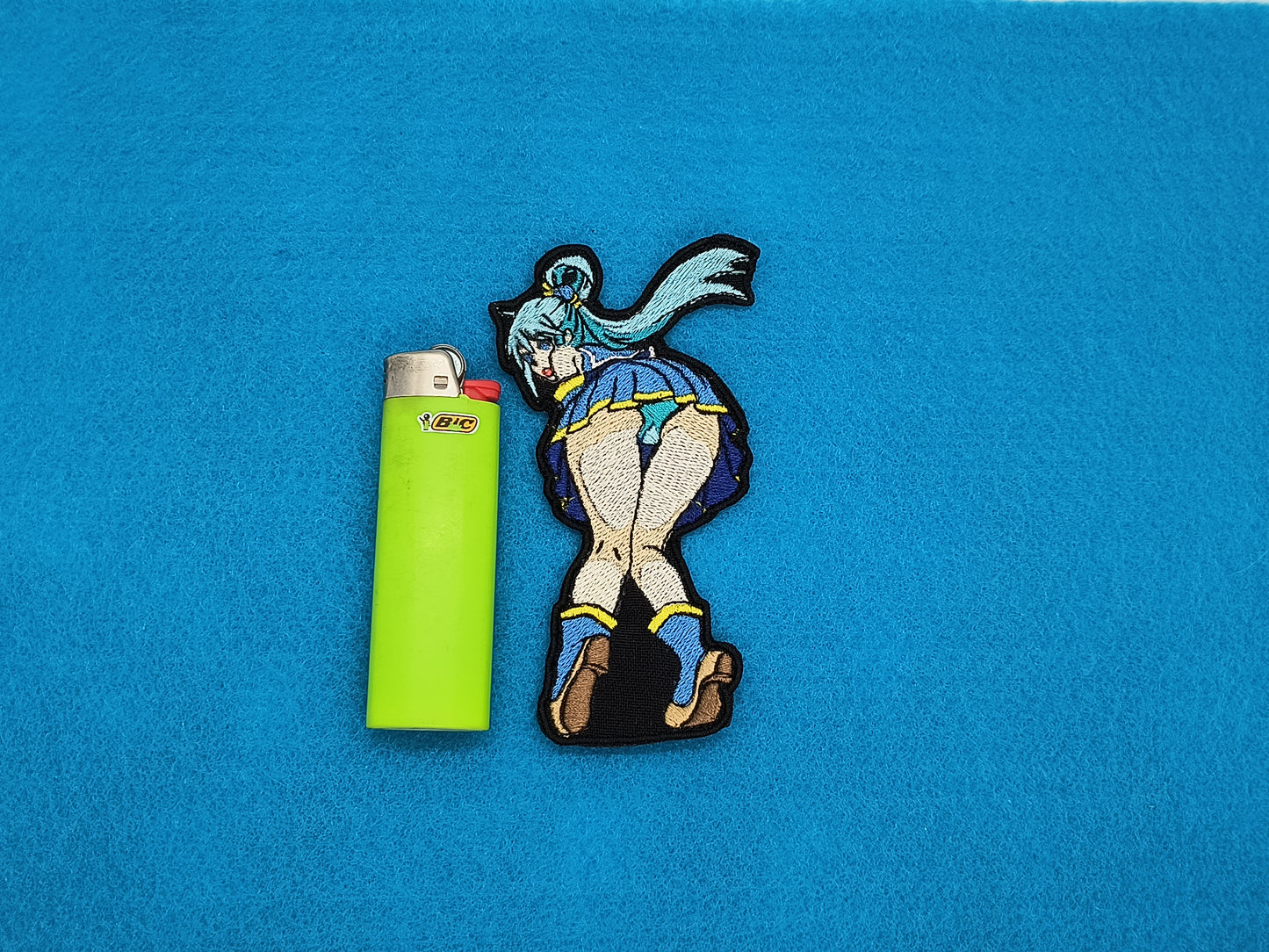 Aqua v2 embroidered patch