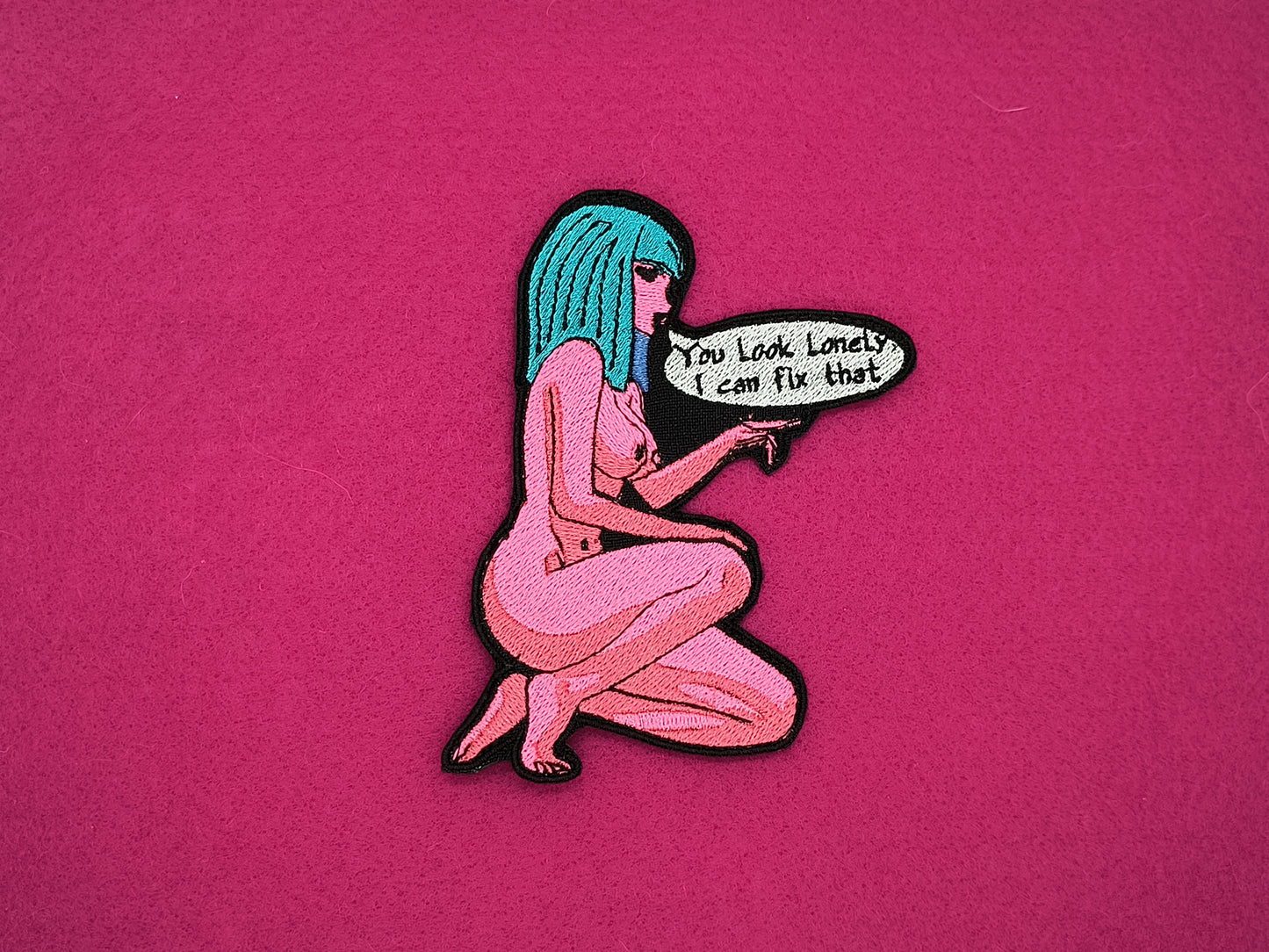 A.I Joi hologram embroidered patch