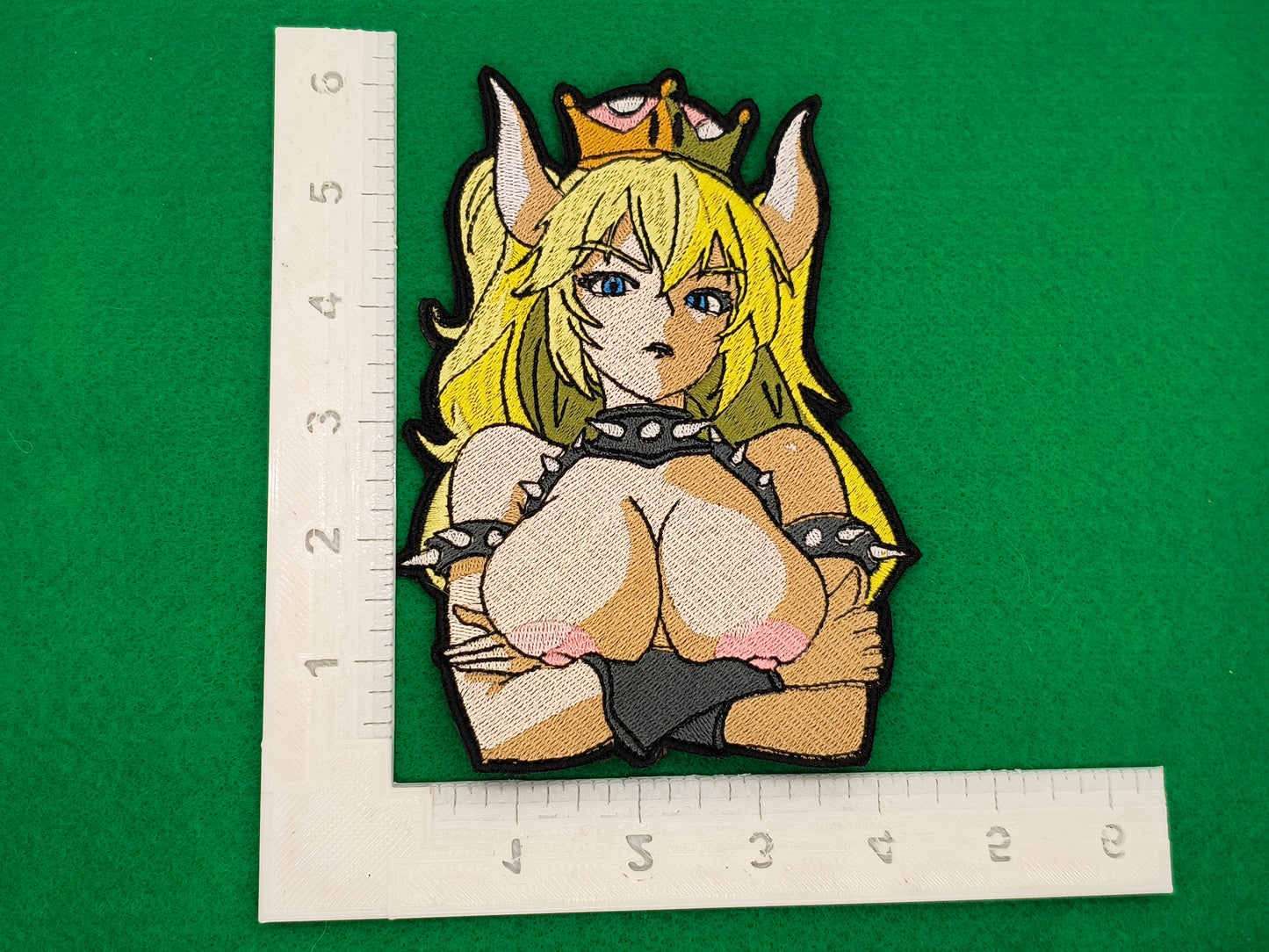 Bowsette looking down 6"