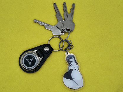 Booty keychain