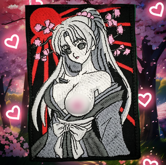 NSFW Sakura boob waifu.