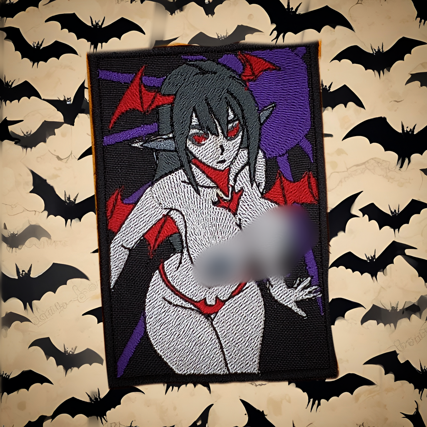 Topless succubus Halloween seasonal nsfw