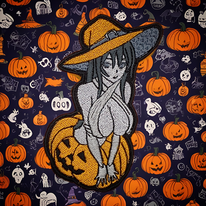 Witch pumpkin waifu