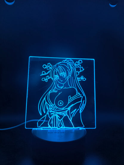 Sakura boob acrylic light