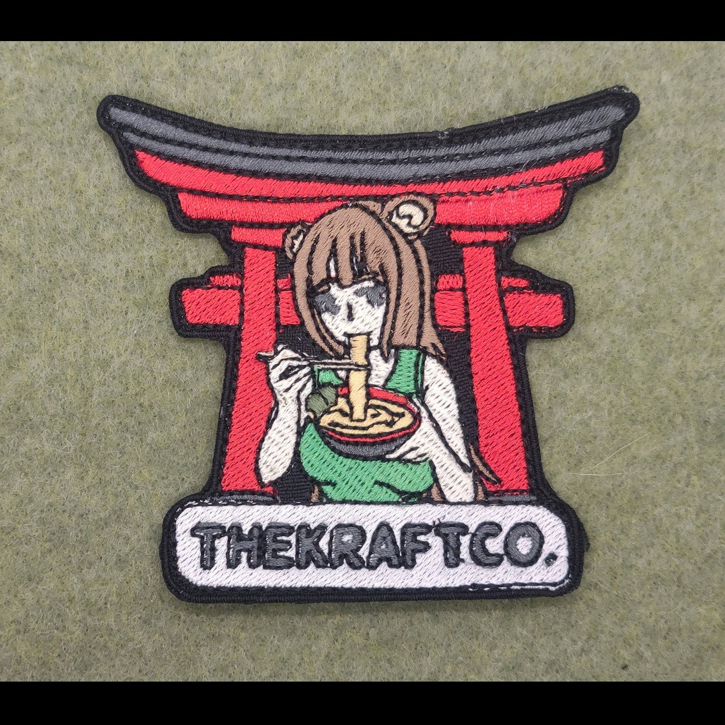 Thekraftco. Logo patch with osi