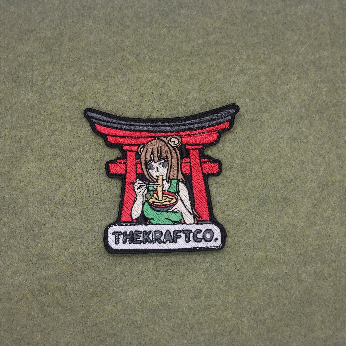 Thekraftco. Logo patch with osi