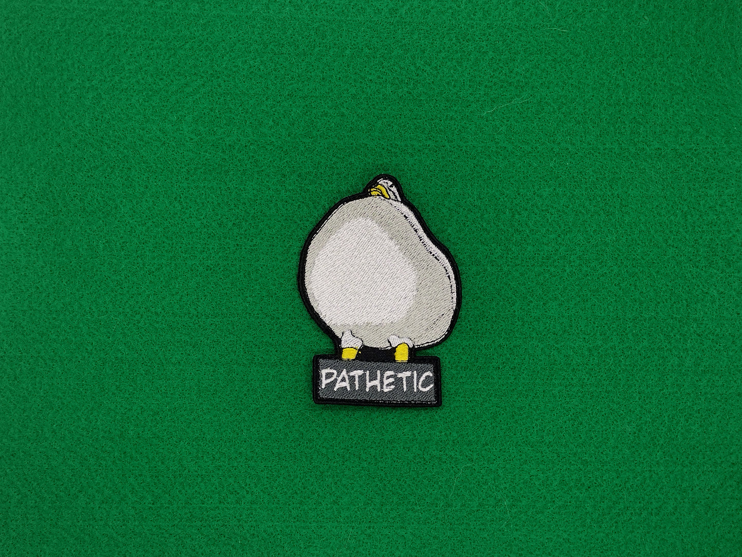 Pathetic duck