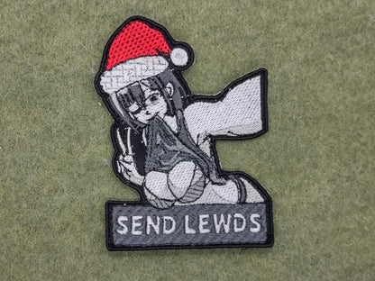 Send lewds Christmas patch