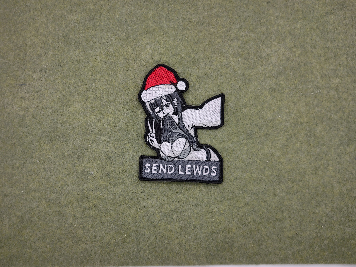 Send lewds Christmas patch