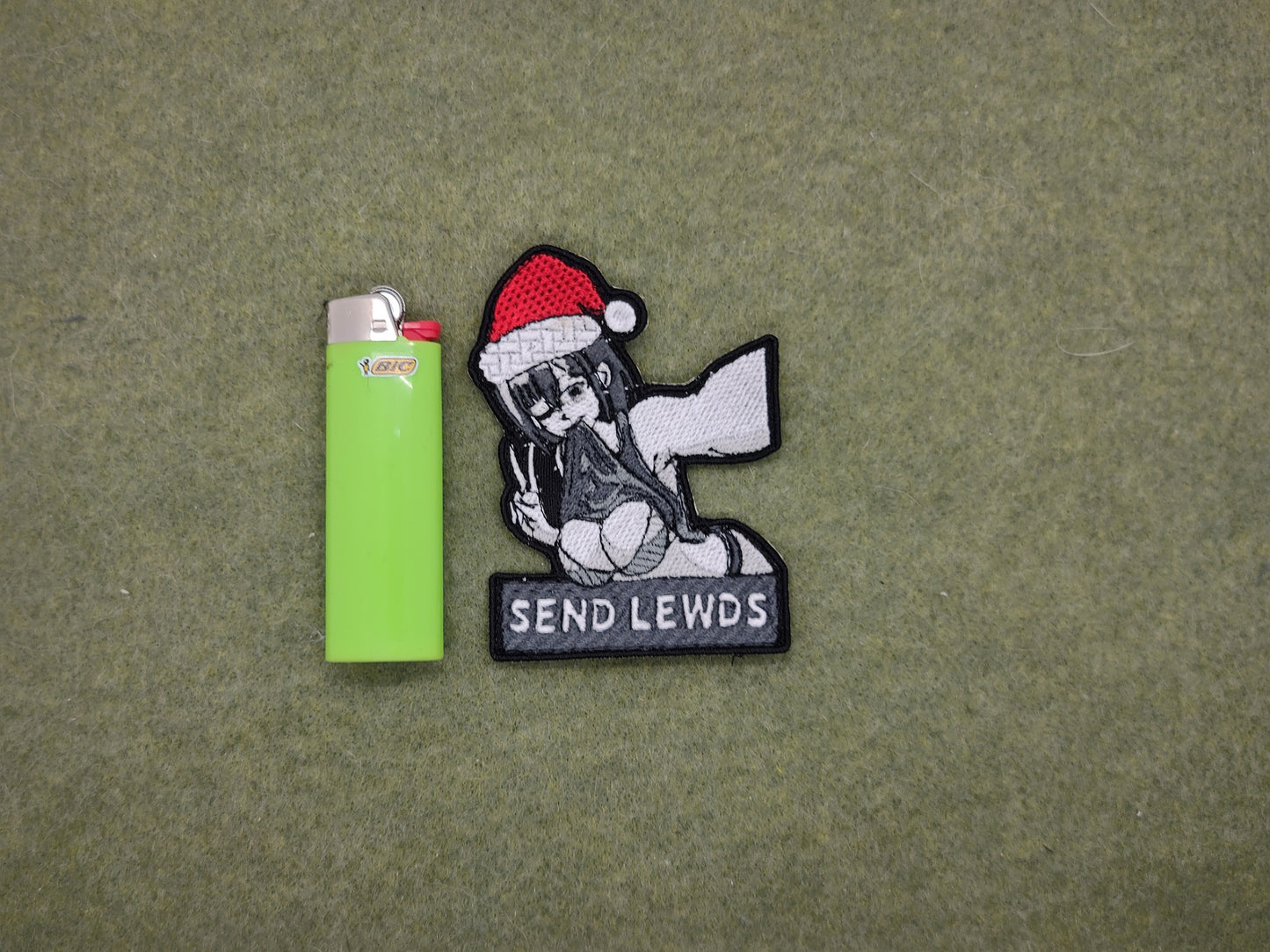 Send lewds Christmas patch