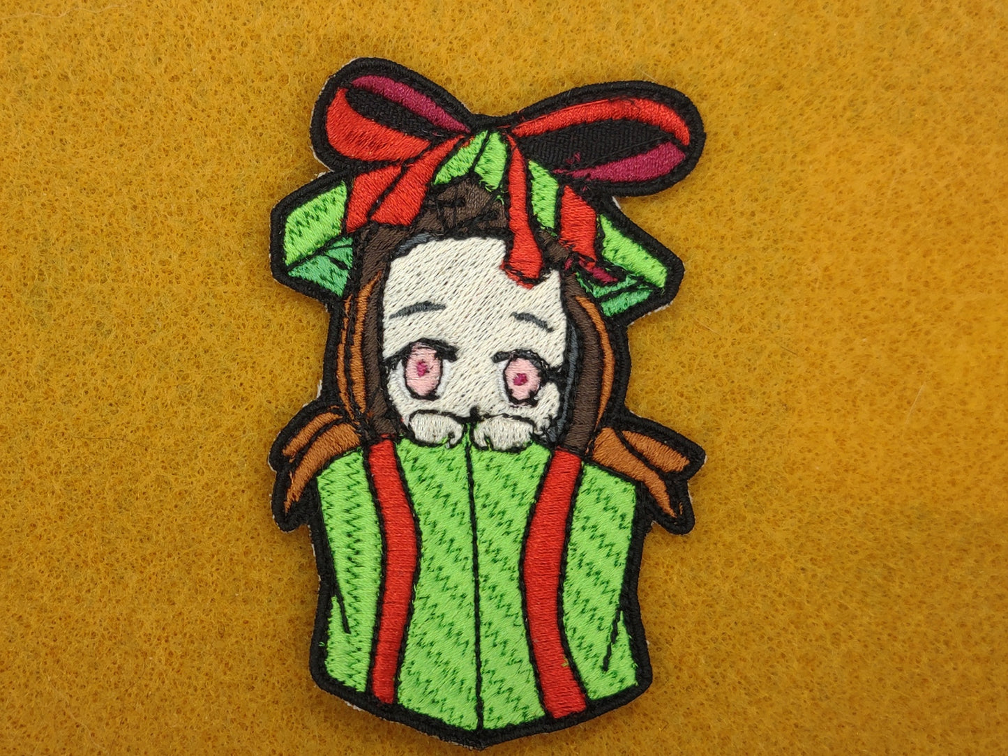 Nezuko Christmas patch