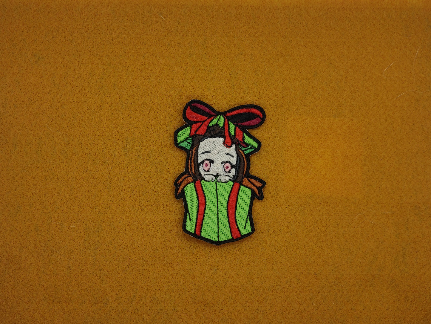 Nezuko Christmas patch
