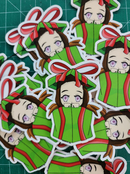 Nezuko gift stickers