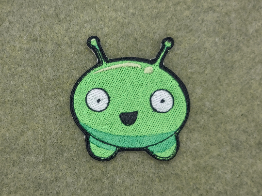 MOON CAKE embroidered patch final space