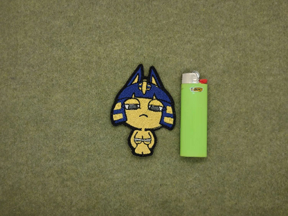 Ankha zone embroidered patch