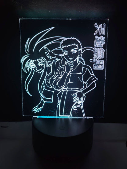 Anime tenchi muyo acrylic light