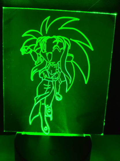 Ryoko the space pirate chibi acrylic light