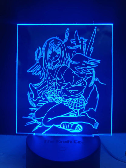 Fooly cooly anime girl acrylic 3d light