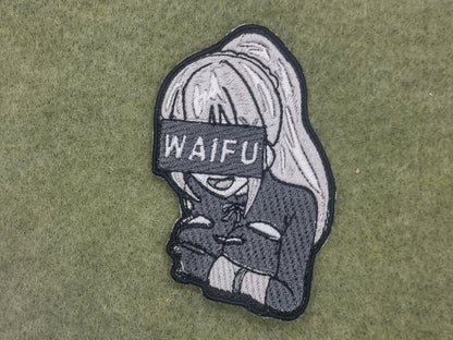 embroidered darkness anime lewd patch