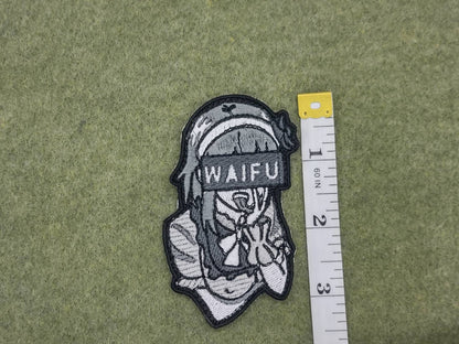 Degashi wiafu anime embroidered patch